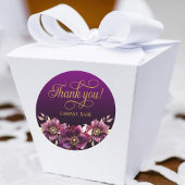 Rond Élégant Sticker Favoris Entreprise