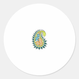 Rond Élever votre jeu de design avec Sticker ClassicRou