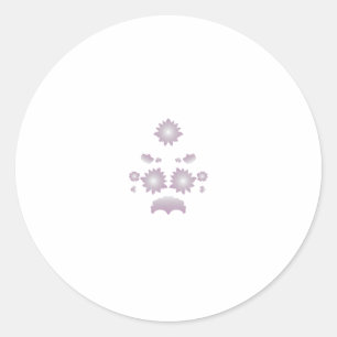 Rond Élever votre jeu de design avec Sticker ClassicRou