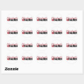 Rond Elizabeth TailHer - Sticker (Feuille)