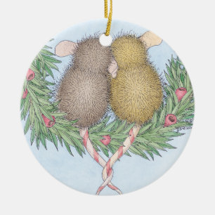 Rond En Céramique Maison-Souris Designs® - ornement