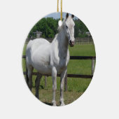 Rond En Céramique Ornement arabe de cheval (Droite)