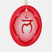 Rond En Céramique Ornement Chakra II (Droite)