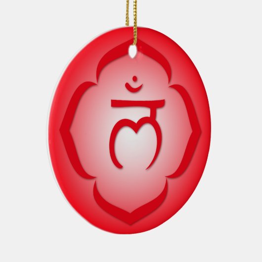 Rond En Céramique Ornement Chakra II (Droite)