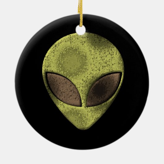 Rond En Céramique Ornement d'aliénation (Dos)