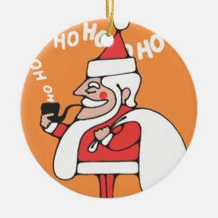 Rond En Céramique Ornement de HoHoHo