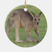 Rond En Céramique Ornement de Kanagaroo (Dos)