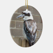 Rond En Céramique Ornement de Kookaburra (Droite)