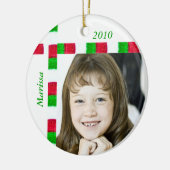 Rond En Céramique Ornement de lucette (Gauche)