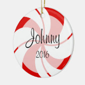 Rond En Céramique Ornement de menthe (Gauche)