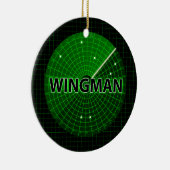 Rond En Céramique Ornement de radar de Wingman (Droite)