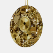 Rond En Céramique Ornement de Steampunk (Droite)