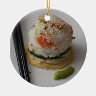 Rond En Céramique Ornement de sushi