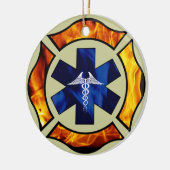 Rond En Céramique Ornement Feu-SME (Gauche)