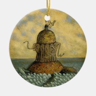 Rond En Céramique Ornement idiot de cosmologie