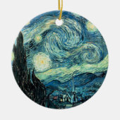 Rond En Céramique Ornement - Nuit étoilée (Devant)