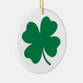 Rond En Céramique Ornement shamrock (Droite)