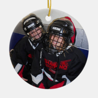 Rond En Céramique Ornement - SHL personnalisé avec la photo