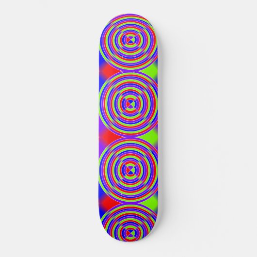 Rond en rond skateboard (Voorkant)