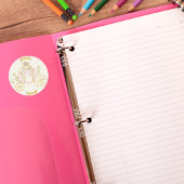 Rond Enchanter Sticker Princess Carriage