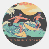 Rond Energy Flow Lessons Learn Sticker (Devant)