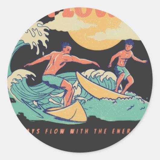 Rond Energy Flow Lessons Learn Sticker (Devant)