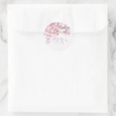ROND ENVELOPE SEAL STICKER : CHERRY BLOSSOM (Sac)