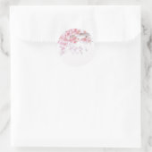 ROND ENVELOPE SEAL STICKER : CHERRY BLOSSOM (Sac)