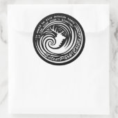 Rond Estes wind black sticker (Sac)