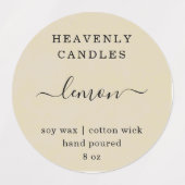 Rond — Étiquettes PLEINEMENT MODIFIÉS (Design 2)