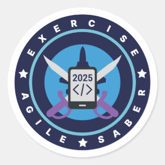 Rond Exercice Sticker Agile Saber 1