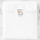 Rond Existing Is Exhausting Meme Sticker (Sac)