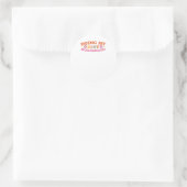 Rond Faire de mon mieux et ça suffit Sticker (Sac)