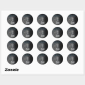 Rond Fait pour voir Sticker (Feuille)