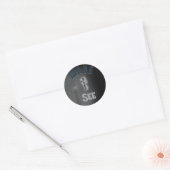 Rond Fait pour voir Sticker (Enveloppe)