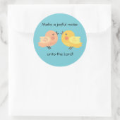 Rond Faites un Sticker pour petits oiseaux de bruit joy (Sac)