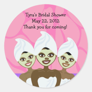 Rond Fête des mariées de fête spa / Sticker favori anni