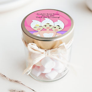 Rond Fête des mariées de fête spa / Sticker favori anni