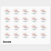 Rond FÊTE DES PÈRES Sticker CADEAU (Feuille)