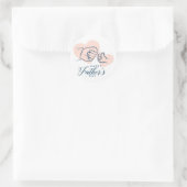 Rond FÊTE DES PÈRES Sticker CADEAU (Sac)