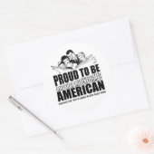Rond Fière d'être - Sticker (Enveloppe)