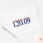 Rond Fin d'une erreur - Sticker (Enveloppe)