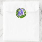Rond Fleurs de Bluebell - Sticker (Sac)