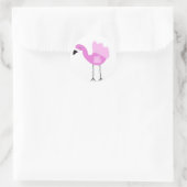 Rond Flora Le Sticker Flamant rose (Sac)