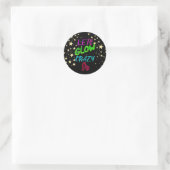 Rond Fous, Néon Et Sticker Noir (Sac)