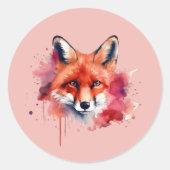 Rond Fox Sticker (Devant)