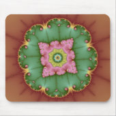 Rond - Fractal Mousepad Muismat (Voorkant)