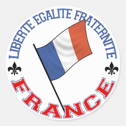 Rond France Sticker (Devant)
