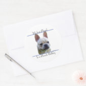 Rond Frenchie Best Friend 2 - Sticker (Enveloppe)