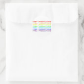 Rond Frey Productions Rainbow Letters Sticker (Sac)